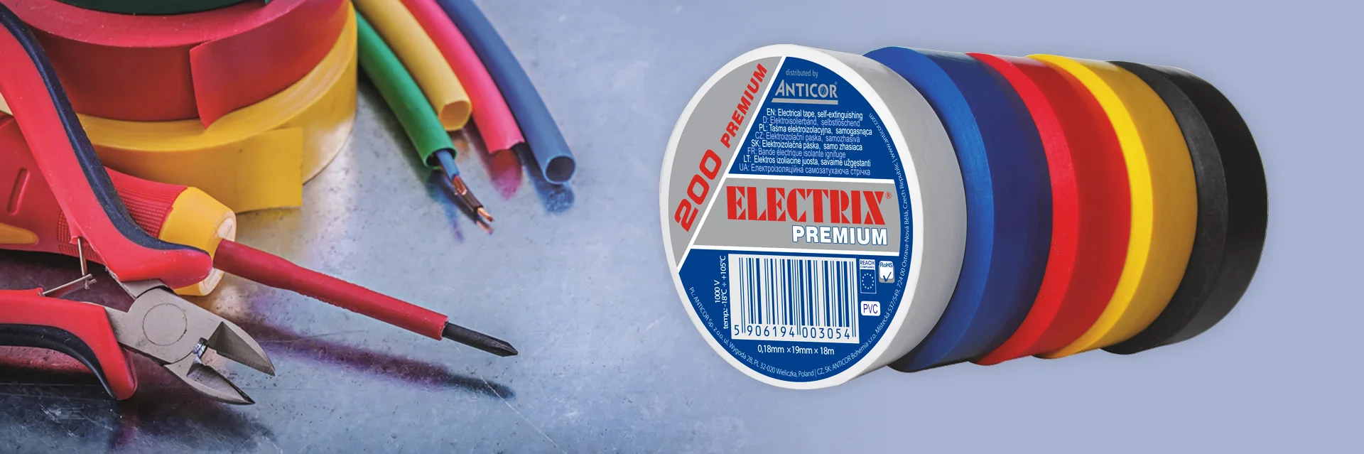 ELEKTROIZOLAČNÍ PÁSKA ODOLNÁ MRAZU A VODĚ, SAMOZHÁŠIVÁ